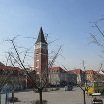 Kleinstadtidyll mit Marktplatz