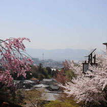 Blick auf Kyoto