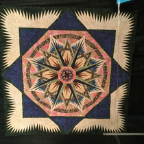 Mariner's Compass queen size quiltworx pattern