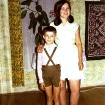 Siostra Marysia i brat Heniu