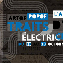 Exposition collective Trait d'Union / Electricité - L'Albatros, Montreuil (2014)