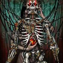Gothic Fantasy Illustration " 4D4M-101 " art for licensing  / licensing artist
