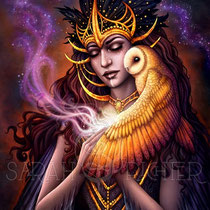 Gothic Fantasy Illustration " Nocturnals " art for licensing  / licensing artist