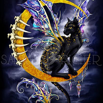 Gothic Fantasy Illustration " Morgana " art for licensing  / licensing artist