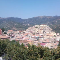 Consolidamento zona centro abitato in San Piero Patti - Foto dell'area d'intervento