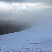 La nieve en la Dune du Pilat