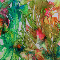 lucky charm 11                    30x30           2023           Acryl/Tusche auf Holz            sold