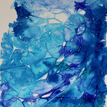 blue jewel                          30x30            2022             Acryl/Tusch auf Holz            sold