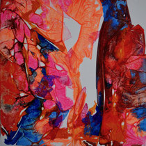 lucky charm 2                      30x30           2022           Acryl/Tusche auf Holz