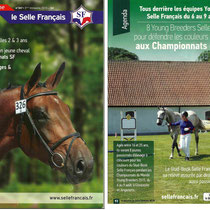 Championnat du monde Young breeders 2015 à Gloucester, Angleterre.  Selle-Français magazine - 3e Trimestre 2015