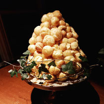 La Croquembouche - des choux avec crème patissière