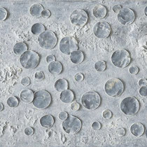 Paesaggio lunare, 2011, olio e piombo su tela, 24 x 30 cm