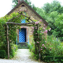 Dorf und Landschaftsgarten