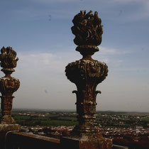 Evora vue du haut de la Cathédrale