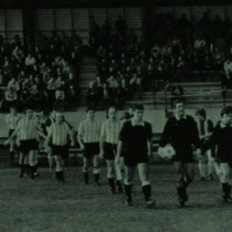 Homenaje a Carmelo Ría "Pitxi" el 6 de enero de 1982. En el partido se enfrentaron veteranos del Villosa y Llodio contra los del Athletic.