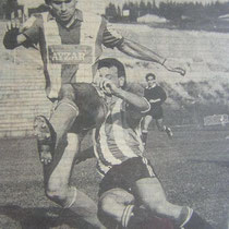 Llodio-Alavés del Torneo San Roque de 1988, arbitrado por Iturralde González.
