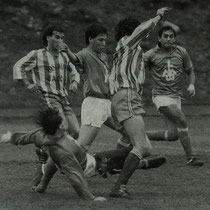 Partido en Ellakuri correspondiente a la temporada 1989-90.