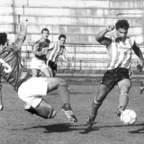 Partido correspondiente a las primeras jornadas de Liga de la temporada 1987-88.