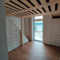 Doppelbett Hochebene inklusive Hundebett 
