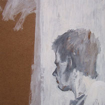 Acrylique et graphite sur bois