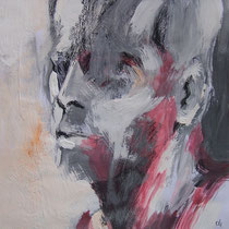 Acrylique et pastel sur papier 29,7 x 42