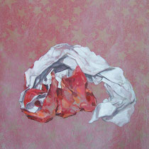 Acrylique sur papier marouflé sur bois 29,7 x 42 cm
