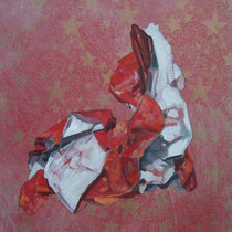 Acrylique sur papier marouflé sur bois 29,7 x 42 cm