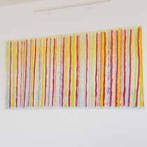Wandbild modern Hundert Zuckerstangen