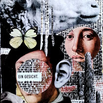 EIN GESICHT ll ( side two )  20x30cm