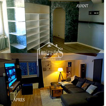 Contrastes Décoration - AVANT/APRES