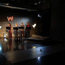 Visions of Vancouver // Pi Theatre // set design Jerguš / director Richard Wolfe / sound design  Chris Hind / costume design Flo Barrett / light design  Jeff Harrison  