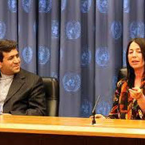 Laurie at the United Nations ; 2007