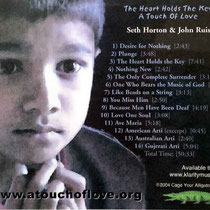 CD : back cover