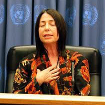 Laurie at the United Nations ; 2007