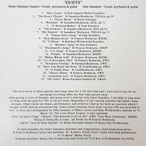 CD : 2018 - INSIDE COVER