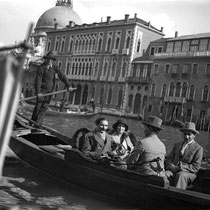 MSI Collection : Venice, Italy - 5 April 1932- Kaka is nearest to camera
