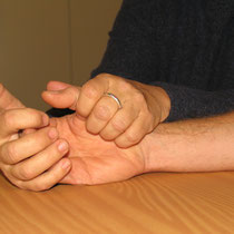 Ergotherapie - Druckpunkte Hand