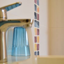 Bathroom details Onda Vicentina Algarve Portugal