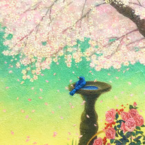 「久遠の庭　常春」2019年　SM号