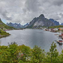 Landschaft- Fischerdorf