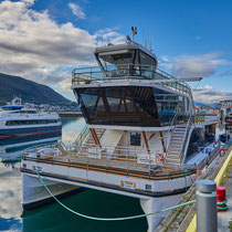 Tromsö Stadtzentrum + Hafen