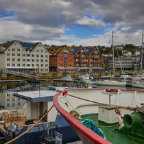 Tromsö Stadtzentrum + Hafen