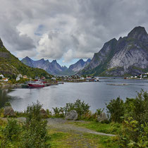 Landschaft- Fischerdorf