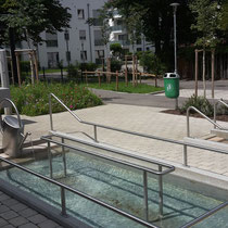 Kneippanlage - neue Turnhalle - Schulstraße (Foto S.Seidl)