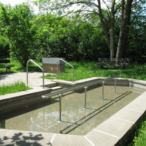 Kneippanlage in der Gartenstadt - Schrebergärten