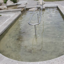 Wassertretbecken in 86983 Lechbruck, Richtung Campingplatz (Ostallgäu)