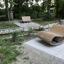Kneippanlage in 86830 Schwabmünchen- östlicher Eingang Luitpoldpark (Foto: Sebastian Achter)