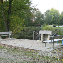 Kneippanlage in 84180 Loching- zwischen Isarbrücke und Sportplatz (Foto: Gemeinde Loching)