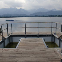 Wassertretbecken im Hopfensee