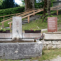 Armbecken in 82435 Bad Bayersoien - nähe Touristinfo